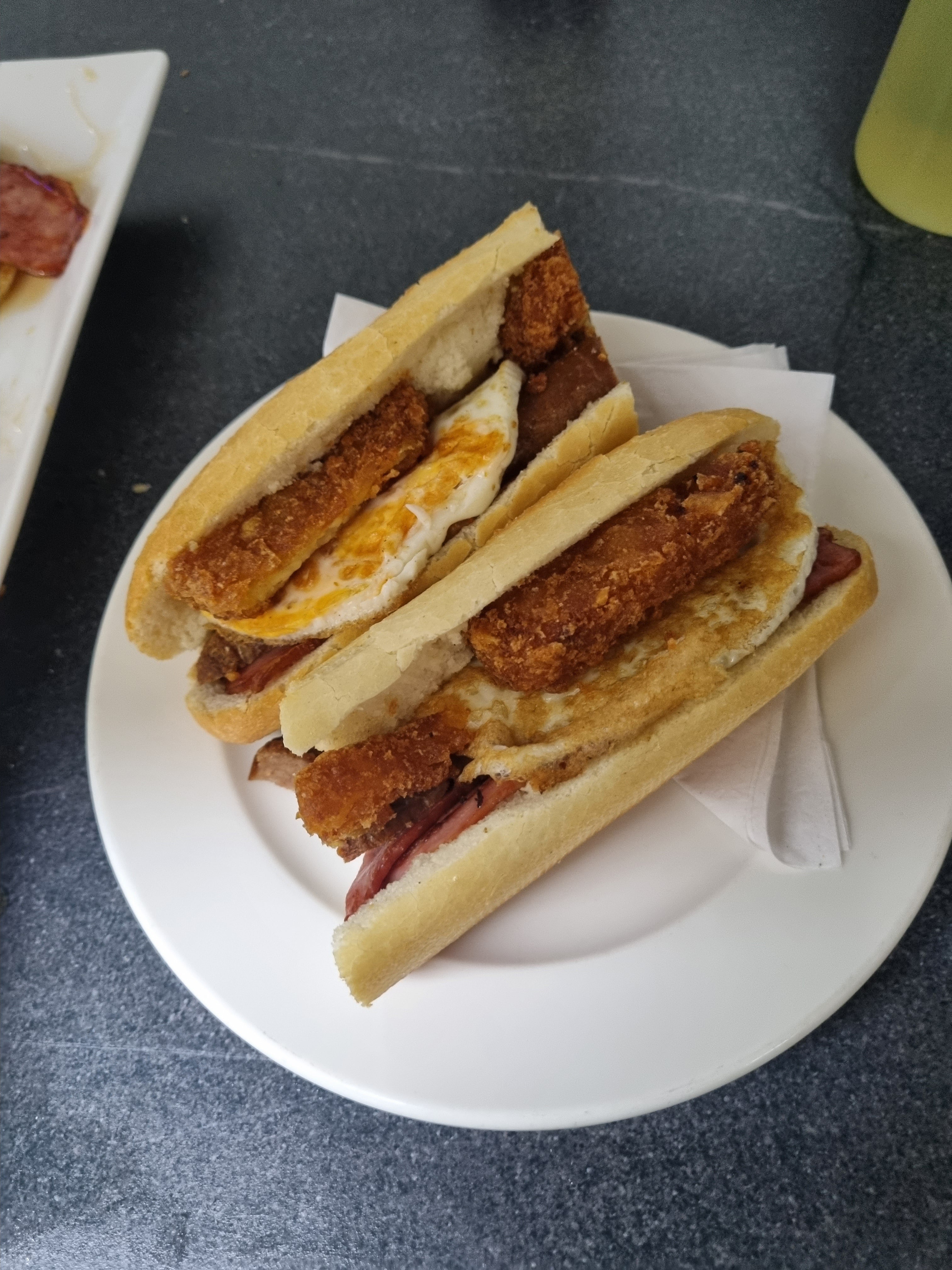 Breakfast baguette