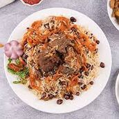 Afghani Pulao With Chicken Tikka Boti