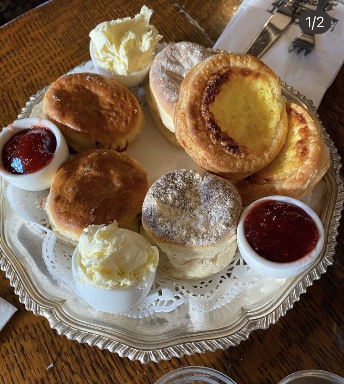 Maids of Honour Cream Tea for 2