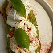 Avocado with Egg