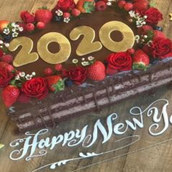 New Year Choco Cake