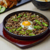 Beef Sisig Main Dish With Rice