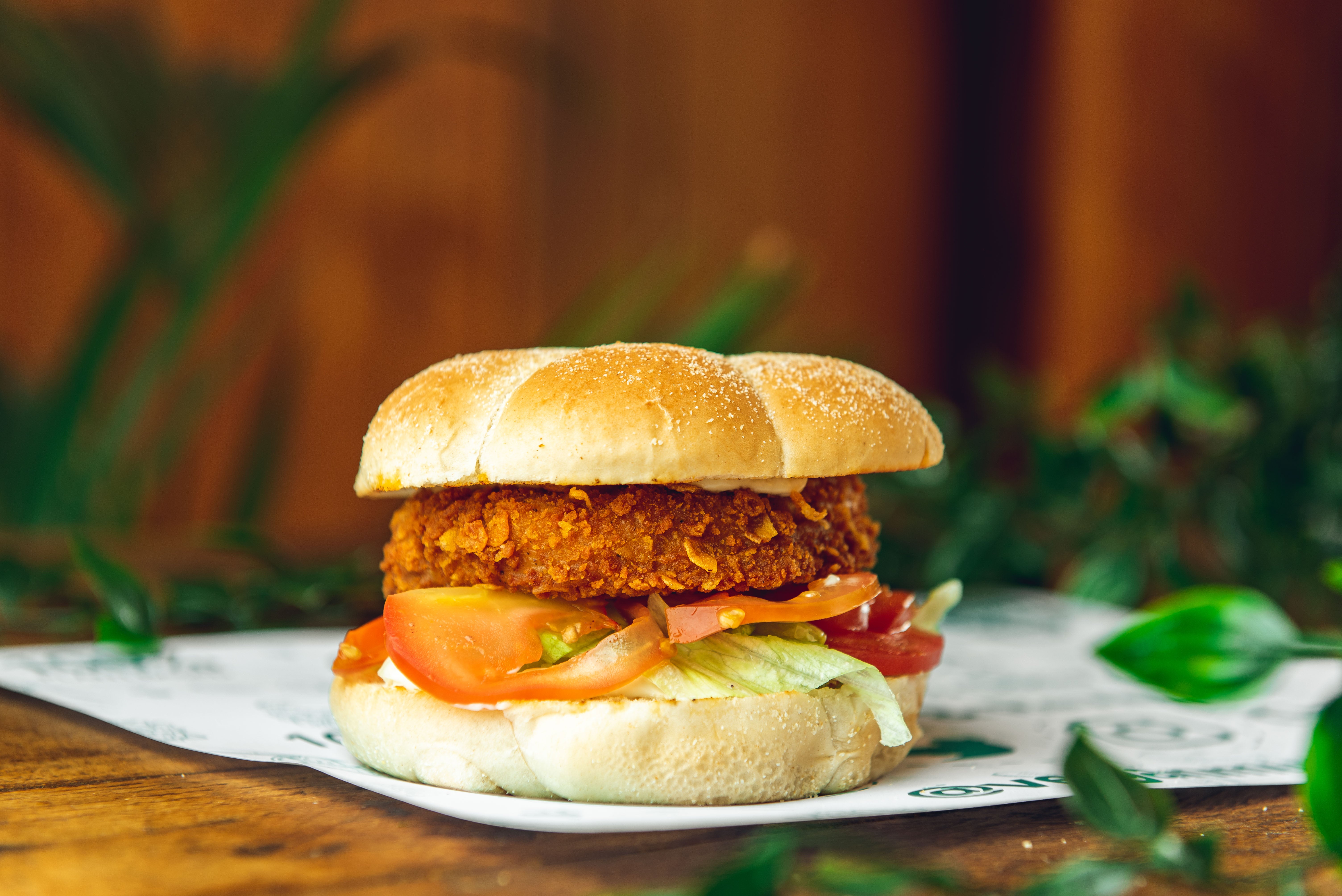 Chicken Burger (VG) (New Recipe)