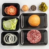 Burger BBQ Box for 1