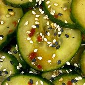 Asian cucumber salad