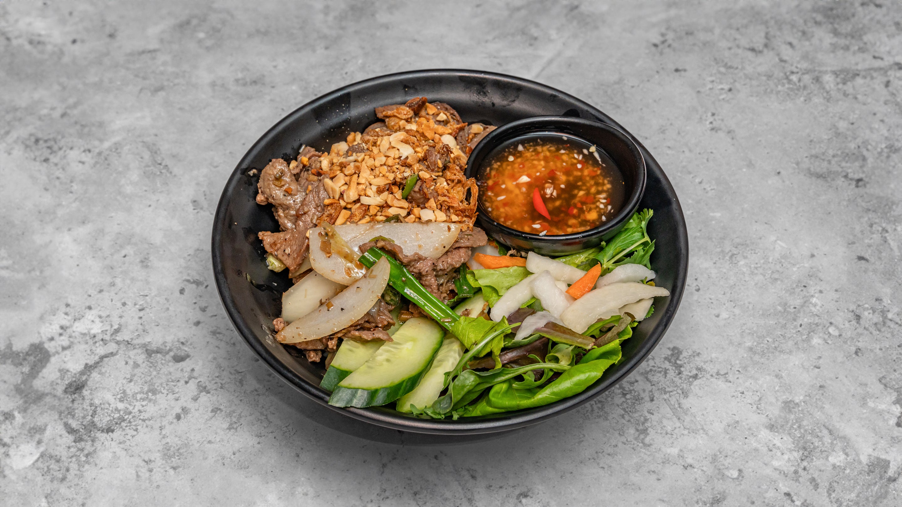 Bún Bò Xào Xã