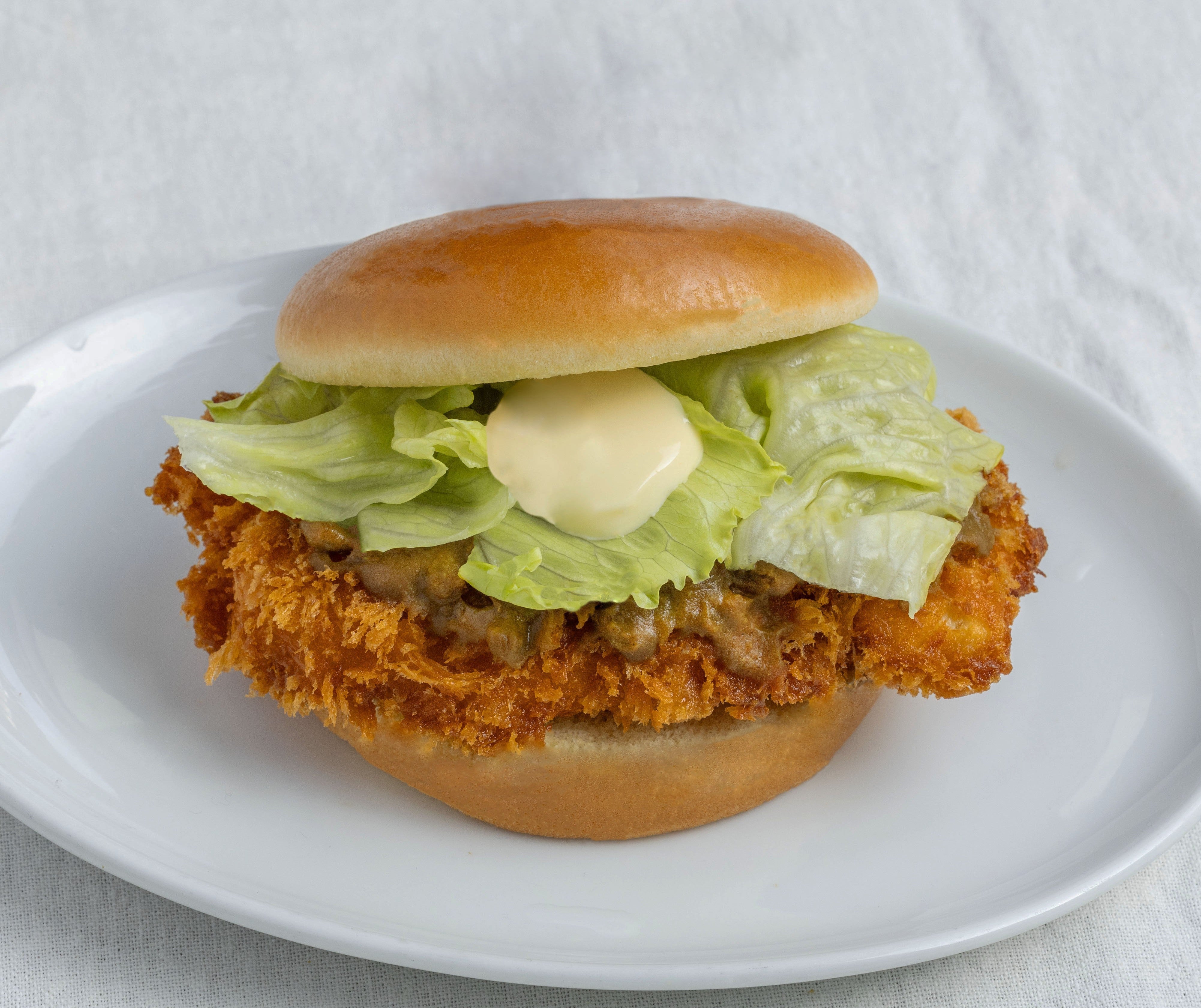 Chicken Katsu Curry Burger