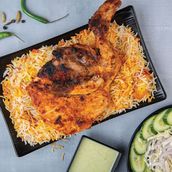 Chicken Charcoal Biryani (Half)
