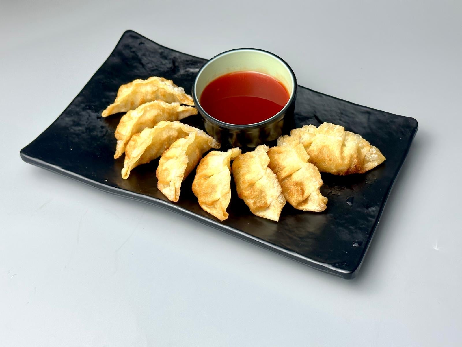 Deep-Fried Chicken Gyoza