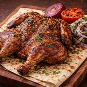 Whole Chicken on Charcoal
