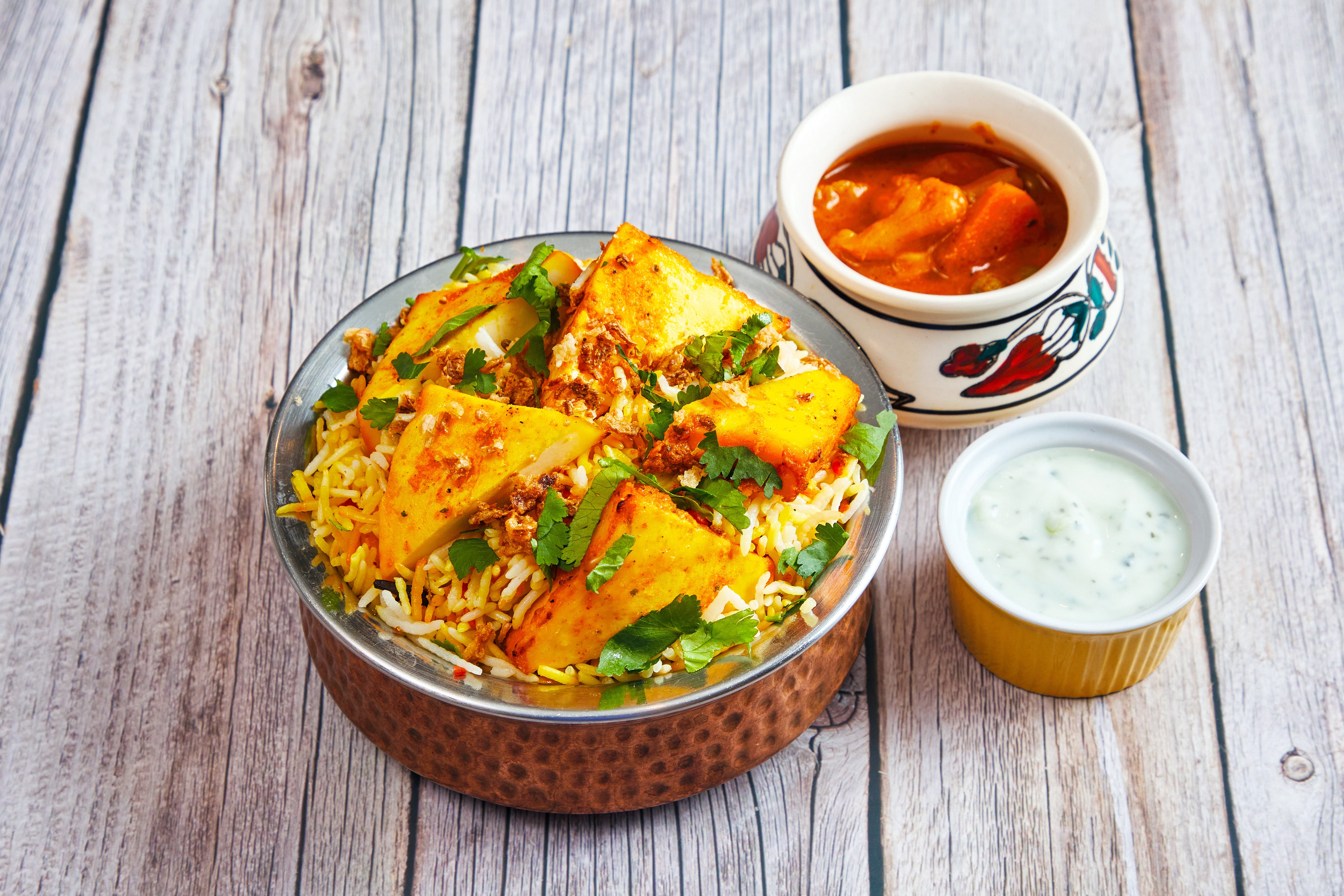 Tandoori Paneer Tikka Biryani