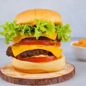 Overload Double Beef Burger