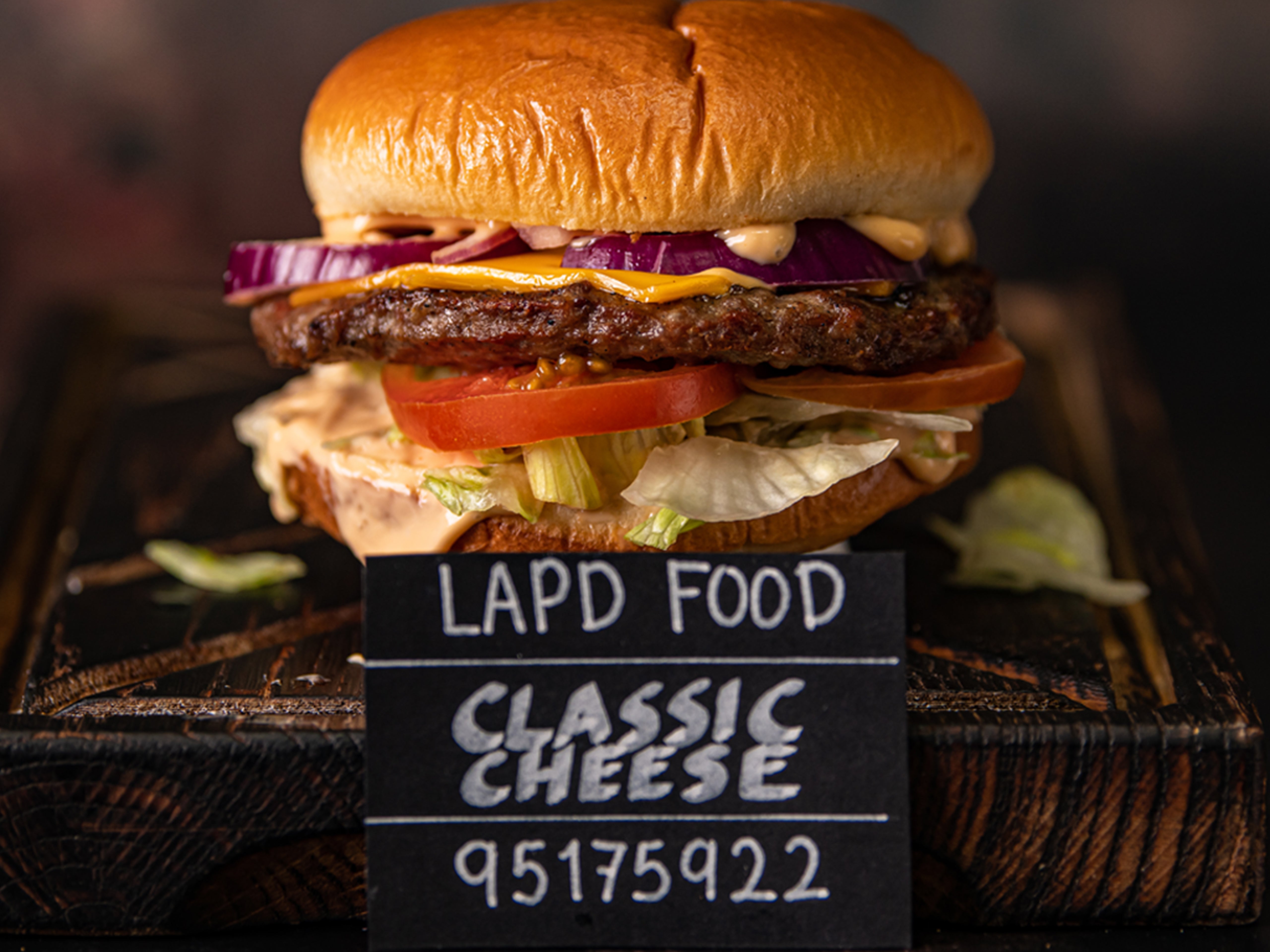 Classic Cheese Smash Burger Meal