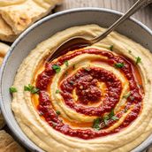 Auntie Hania's Hummus Dish