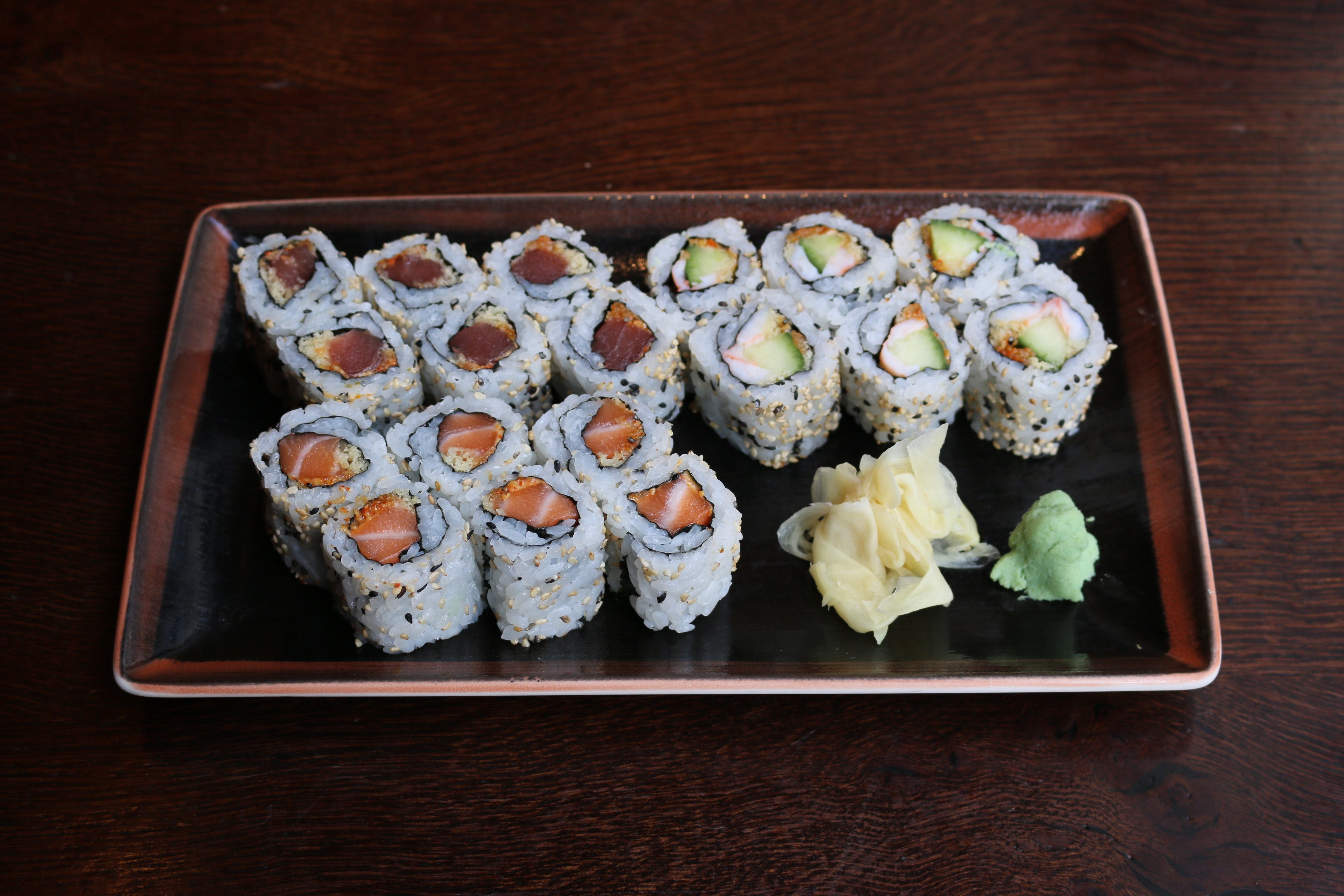 Spicy crunchy set (18 pieces)
