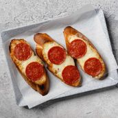 Pepperoni Garlic Bread 