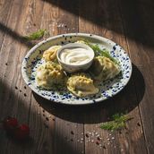 Manti With Meat (Манты из говядины)