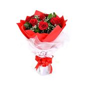 Stolen Red Roses Bouquet