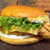 Healthy Crispy Burger