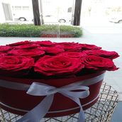 Red Round Box