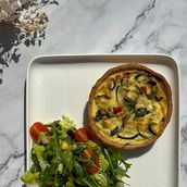 Veggie quiche