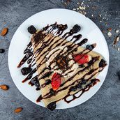 Nutella Chocolate Crepe