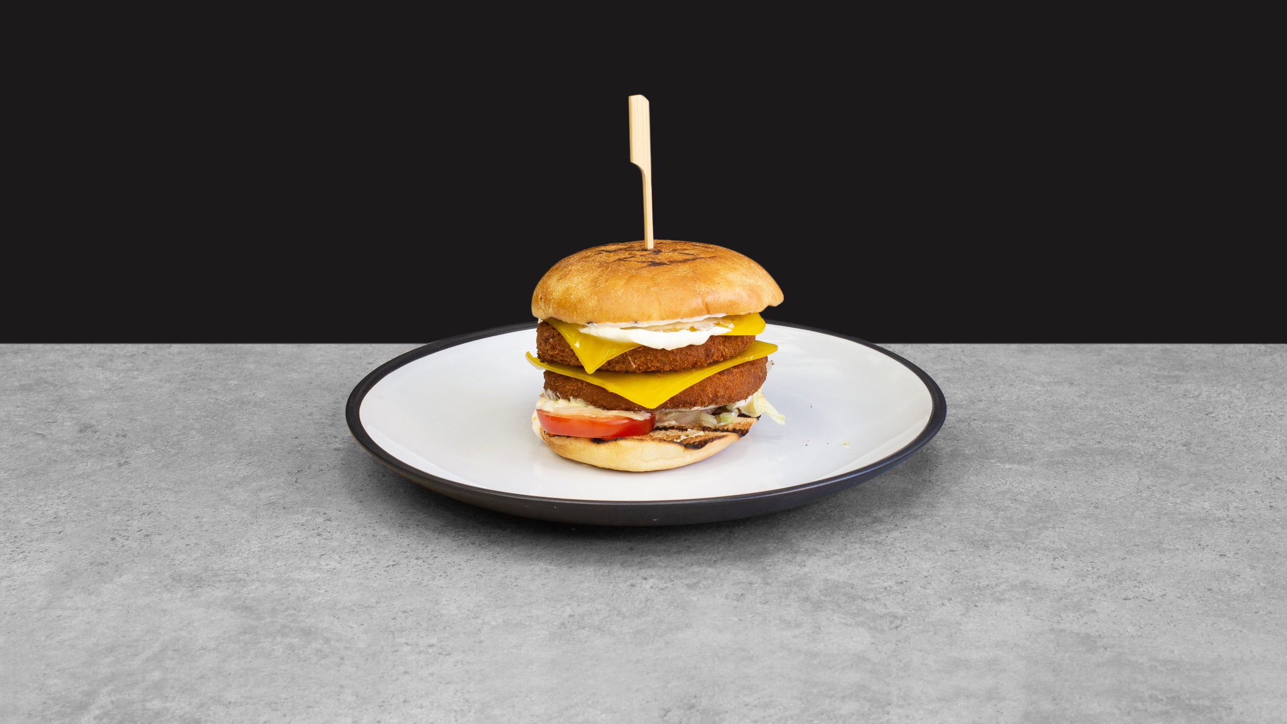 Double Clucker Burger