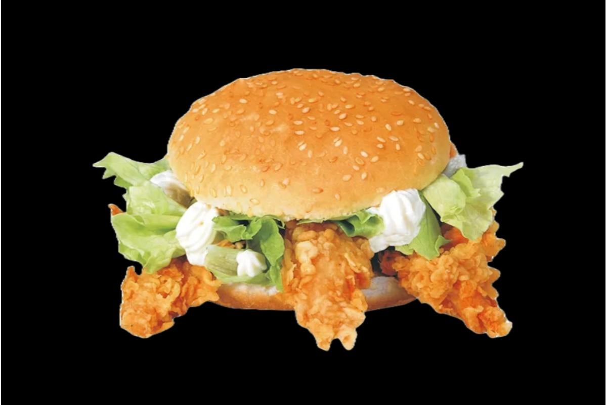 Chicken Strip Burger Meal