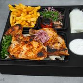 Half Grilled Fresh Chicken