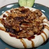 Hommus with Shawarma