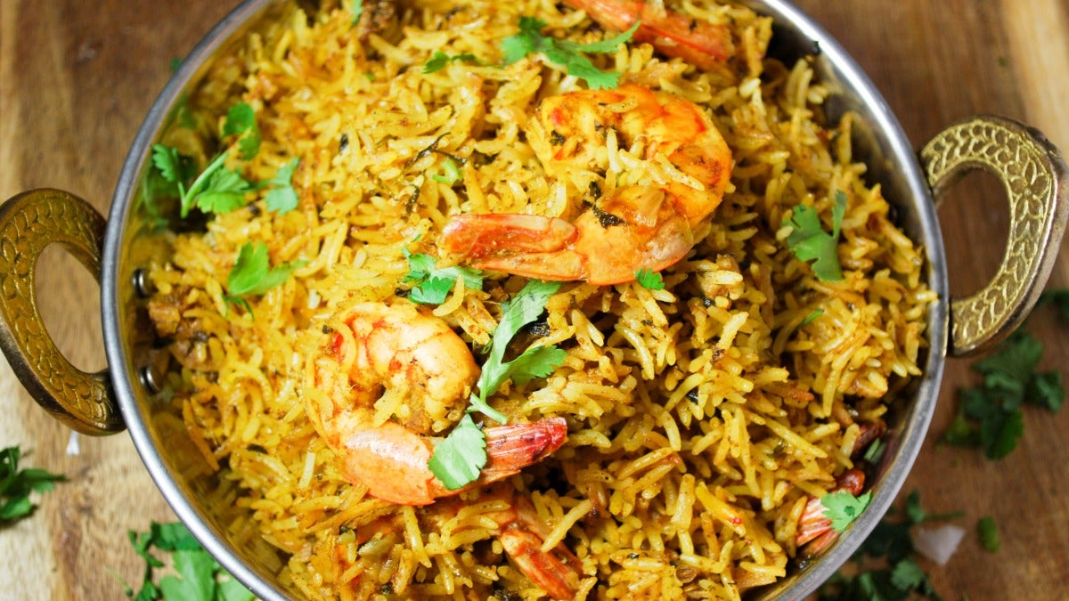 Prawn Biryani
