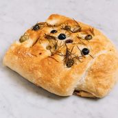 Tomato And Olive Focaccia