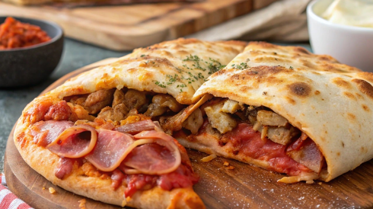 Meaty Calzone