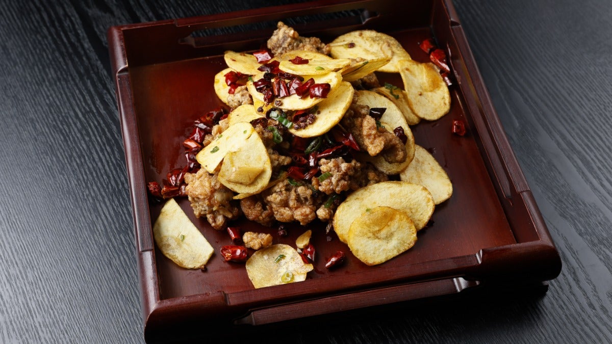 Chili Chicken with Crispy Potato 薯片辣子鸡 (Medium 中辣 ) 869