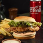 Wingman Chick Burger Meal