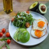2 Eggs Sunny Side Up 277 Kcal