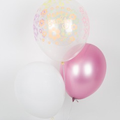 3 Birthday Balloons