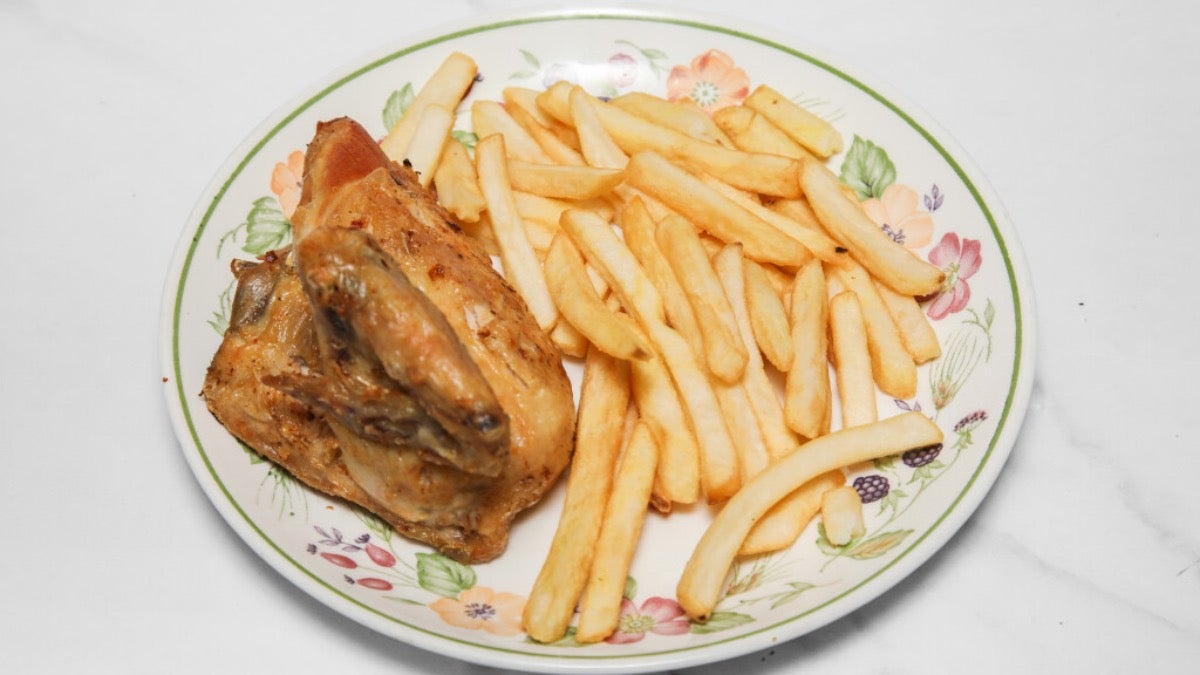 1/4 Chicken & Chips