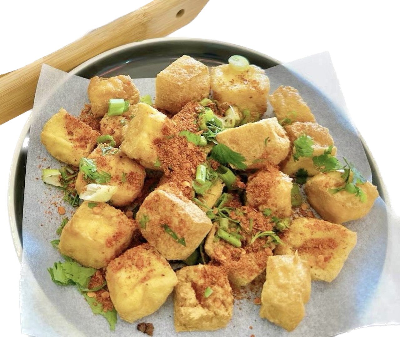Spicy Fried Tofu