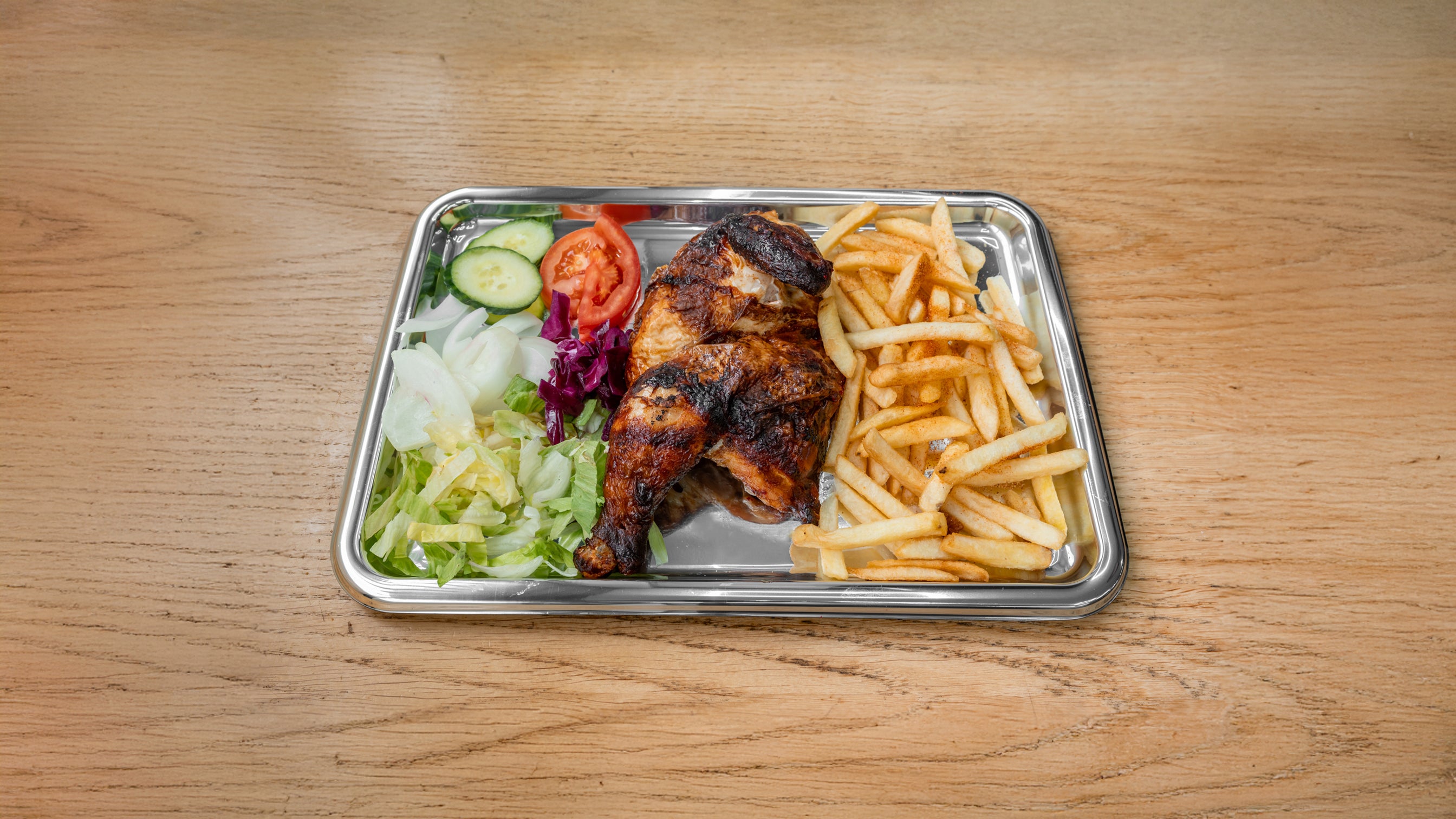1. Half Roasted Chicken