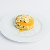 Banana With Protein Pancake