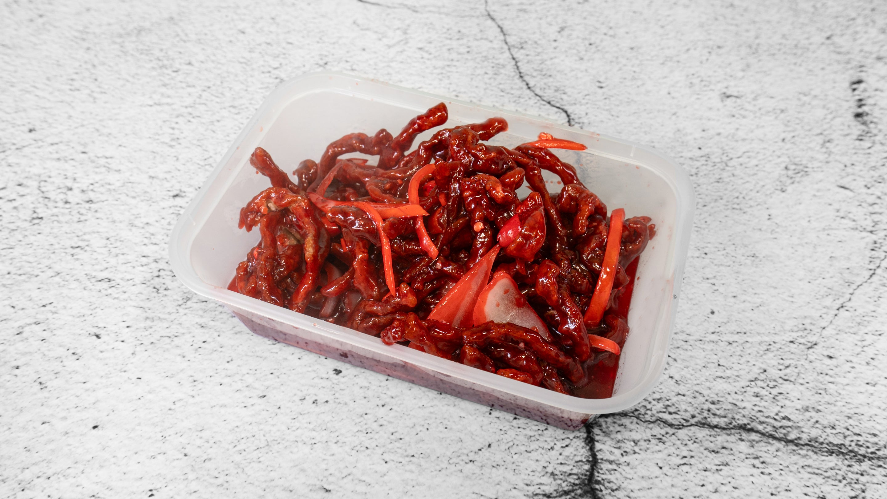 174. Deep Fried Shredded Chilli Beef干炒辣牛丝
