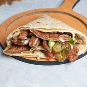 Beef Burger Crepe