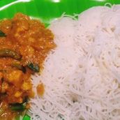 Idiyappam - Vadacurry