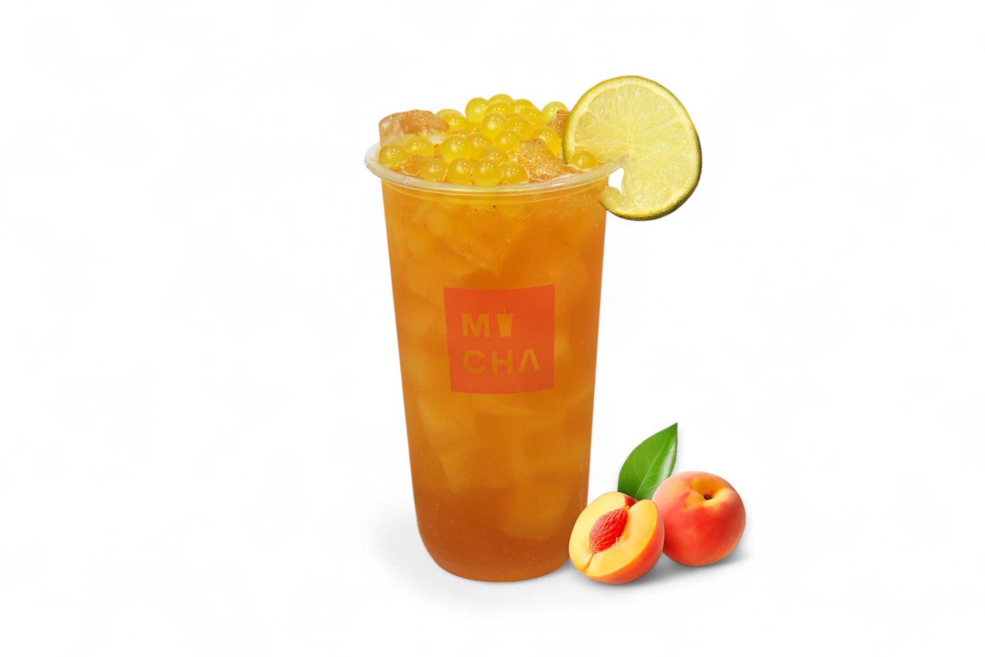 Peach Fruit Ice Tea蜜桃鲜果冰茶
