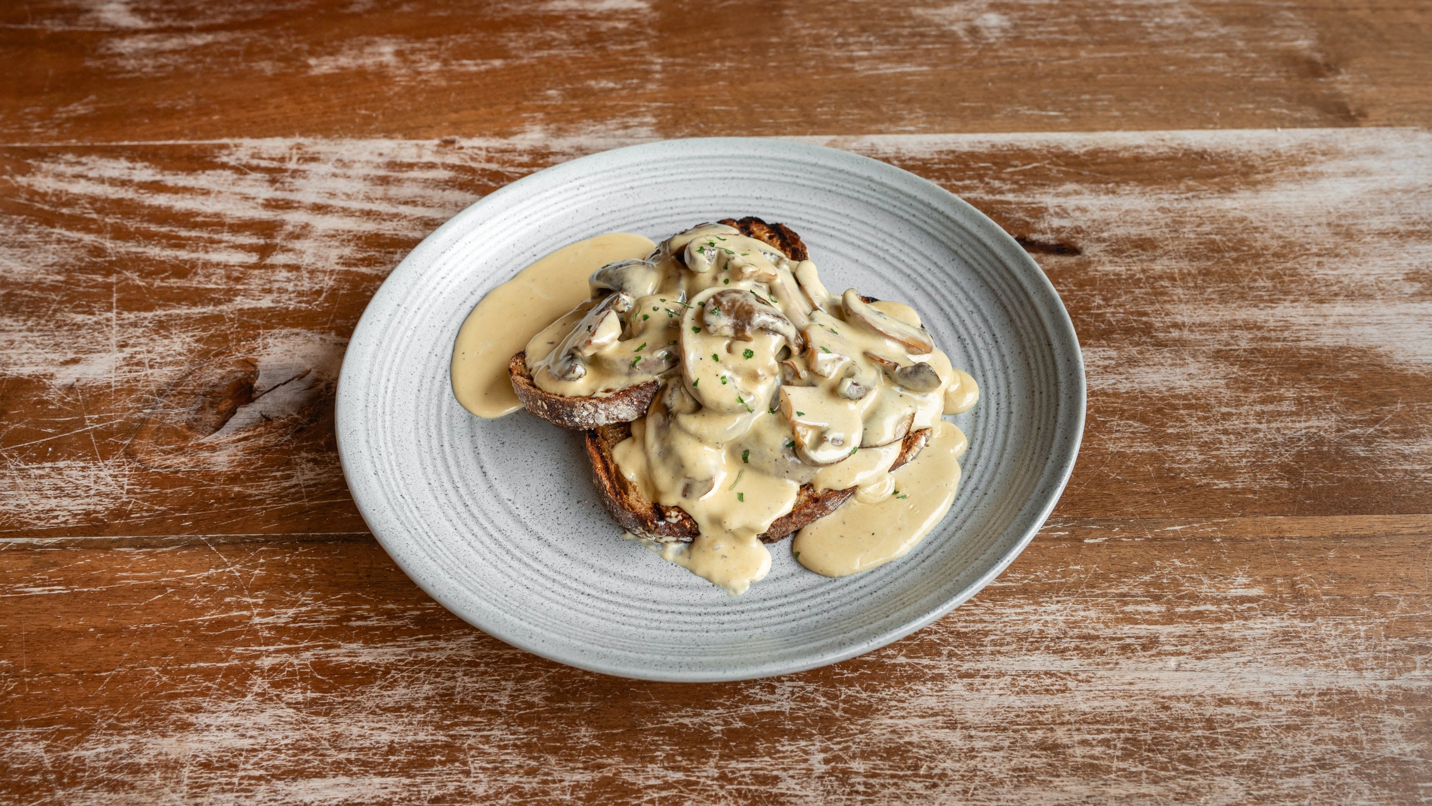 Chestnut Mushroom on Sourdough