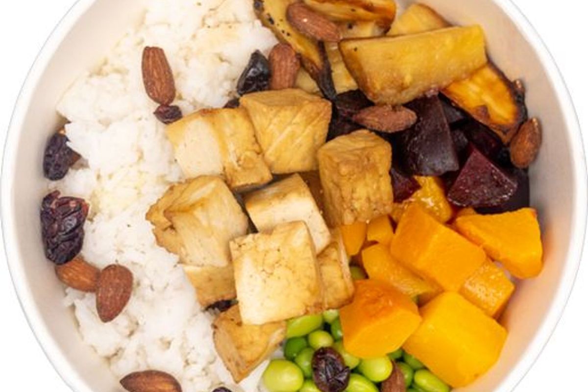 Tofu Ember Rice Bowl