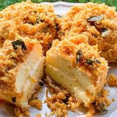 Flossy Chicken Ball Bread 