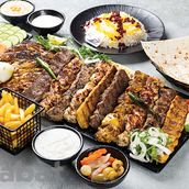 Party Platter with Rice/ Fries