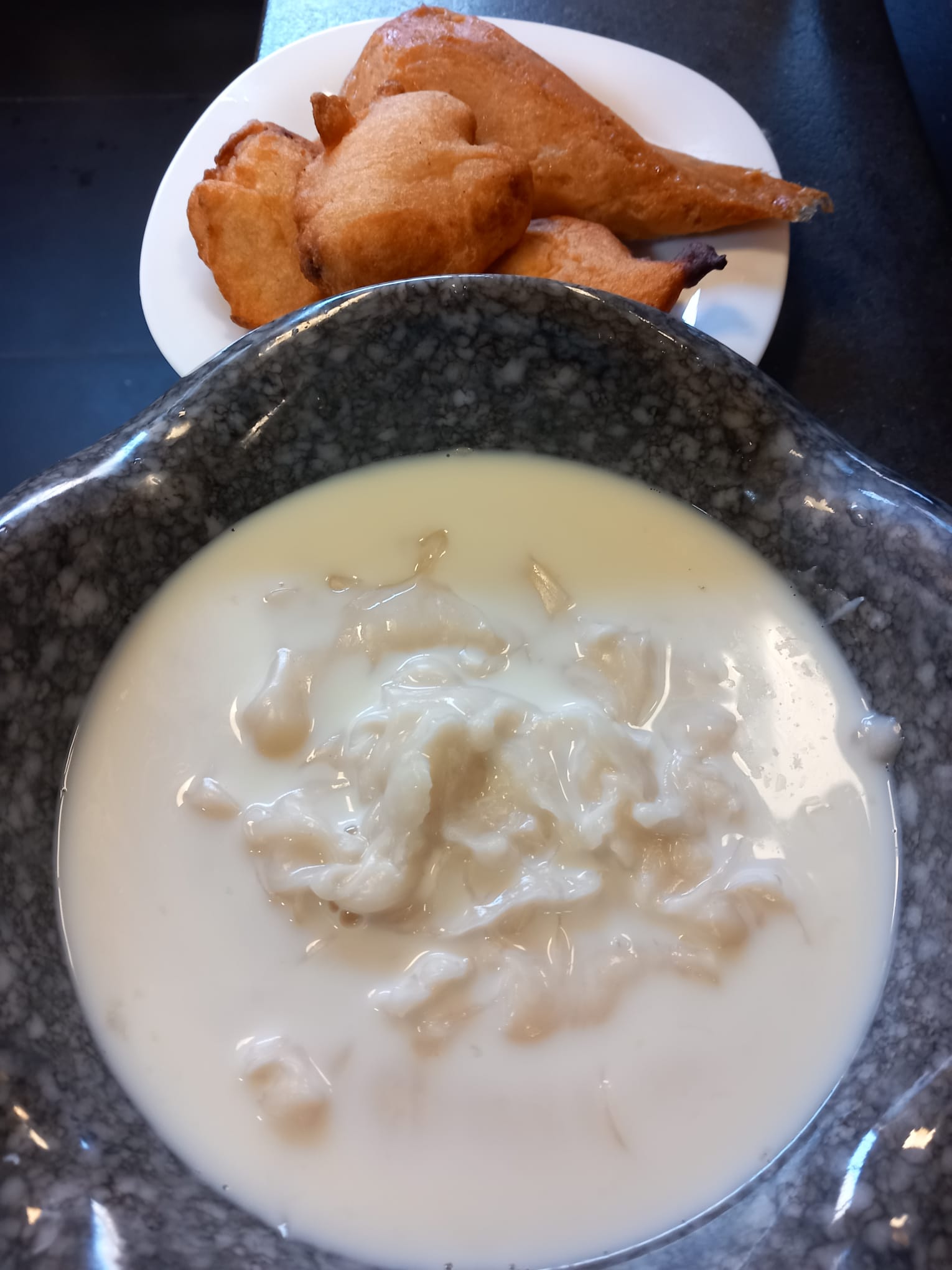 Ogi and Akara (Beans Cake)